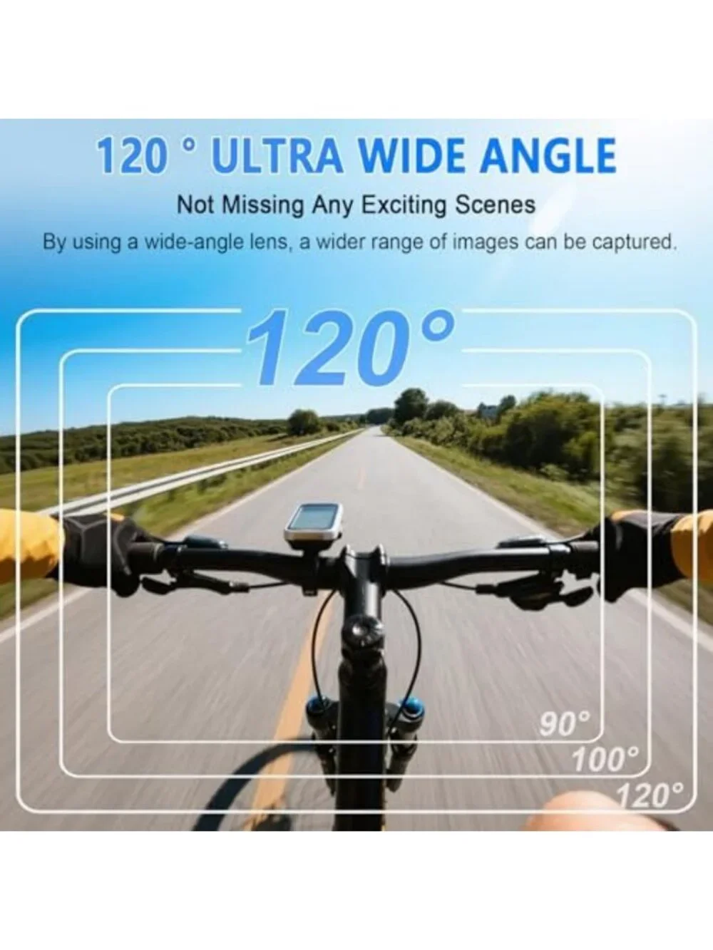 Compact Mini Body Camera - 120° Wide Angle POV, Magnetic Clip-On, Action Cam